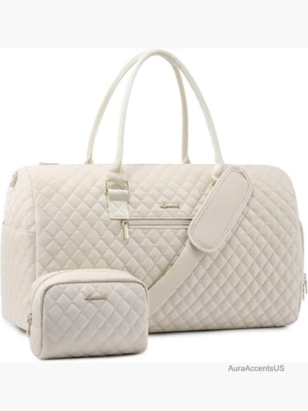 Duffle Bag with Shoe Compartment, Overnight Weekender Bag for Travel Gym